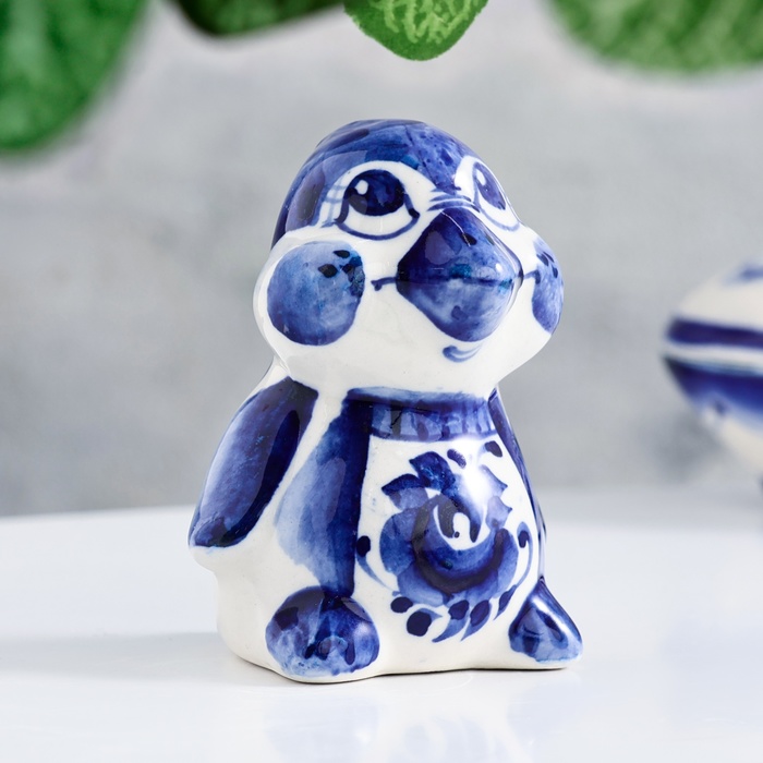 Сувенир «Пингвин», гжель