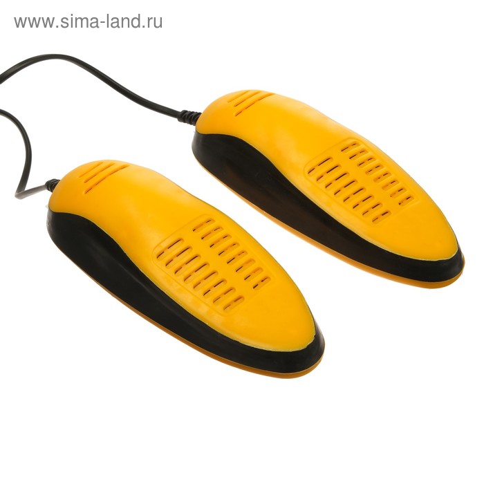 фото Сушилка для обуви "старт" sd03, 16 вт, арома-пластик, керамика, оранжево-черная