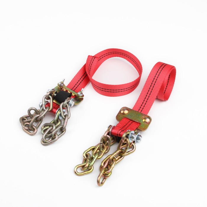 Набор браслетов противоскольжения "ВЕЗДЕХОД-1", легковые автомобили, 2 шт.