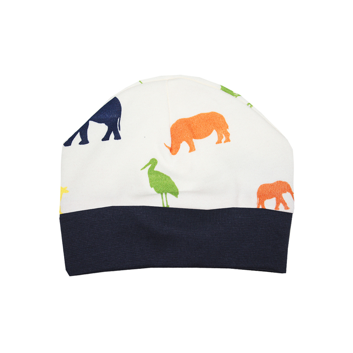 Шапочка детская "Африка", размер 40 см, цвет белый 8577