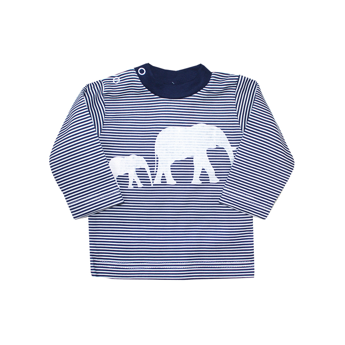 Джемпер детский "Африка", рост 92 см, цвет синий 7977