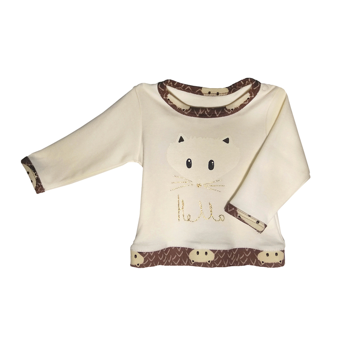 Джемпер детский "Горностай", рост 68 см, цвет коричневый 7923