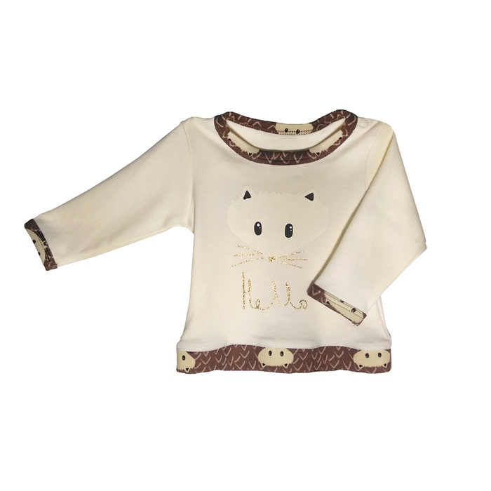 Джемпер детский "Горностай", рост 80 см, цвет коричневый 7923