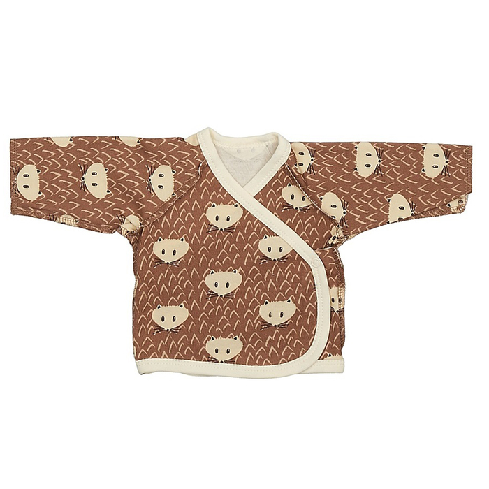 Распашонка детская "Горностай", рост 56 см, цвет коричневый 4123