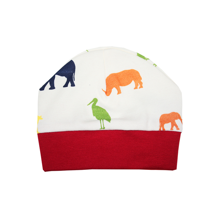 Шапочка детская "Африка", размер 44 см, цвет белый 8576