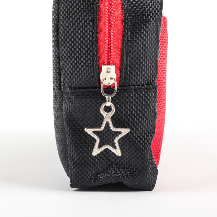 Пенал школьный на молнии 2 отделения МИКС Спорт