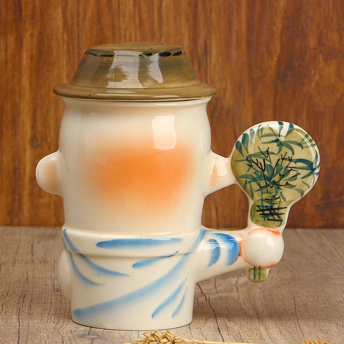 Кружка подарочная «Банщик с берёзовым веником», 0,6 л, в коробке