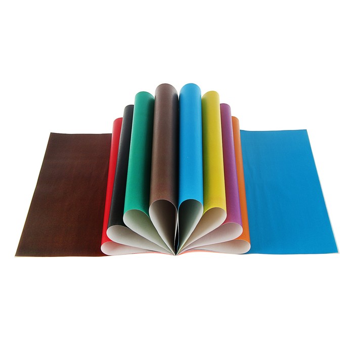 Бумага цветная А4, 16 листов, 8 цветов "Щенок и синичка"