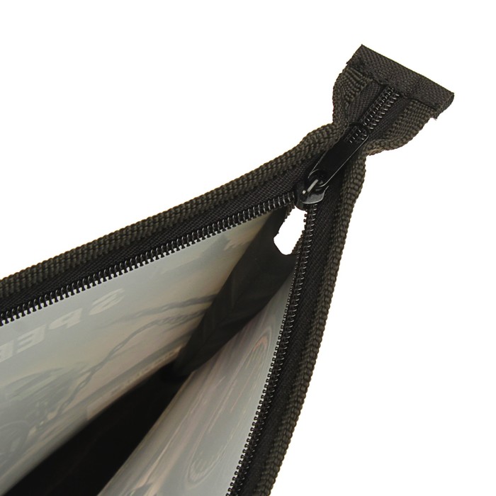 Папка для тетрадей А4 «Неукротимый» для мальчика, молния сверху, пластиковая, ПТ-83