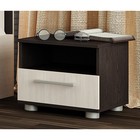 Тумба прикроватная Венеция, 421х390х366, Венге/Дуб молочный