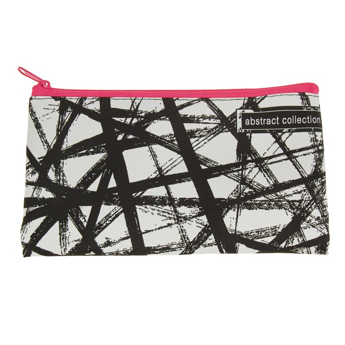 Пенал мягкий «Абстракция ассорти», 1 отделение, плоский, 105 х 195 мм, ПМ1-20