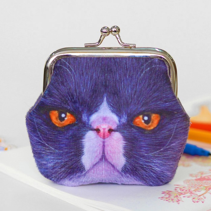 Кошелёк "Грустный котик"