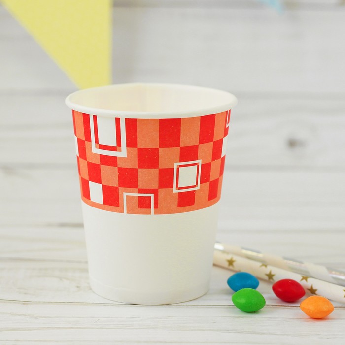 Стакан бумажный "Картония", 195 мл