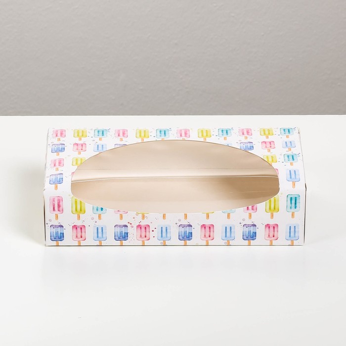 Упаковка для кондитерских иделий «Сладости», 10 х 20 х 5 см