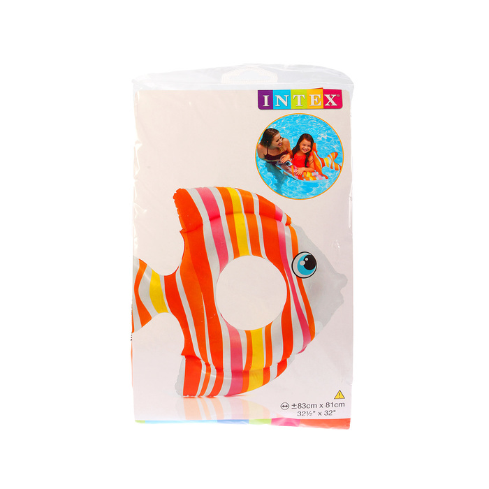 Круг для плавания Рыбки 77х76 см, от 3-6 лет 59223NP МИКС