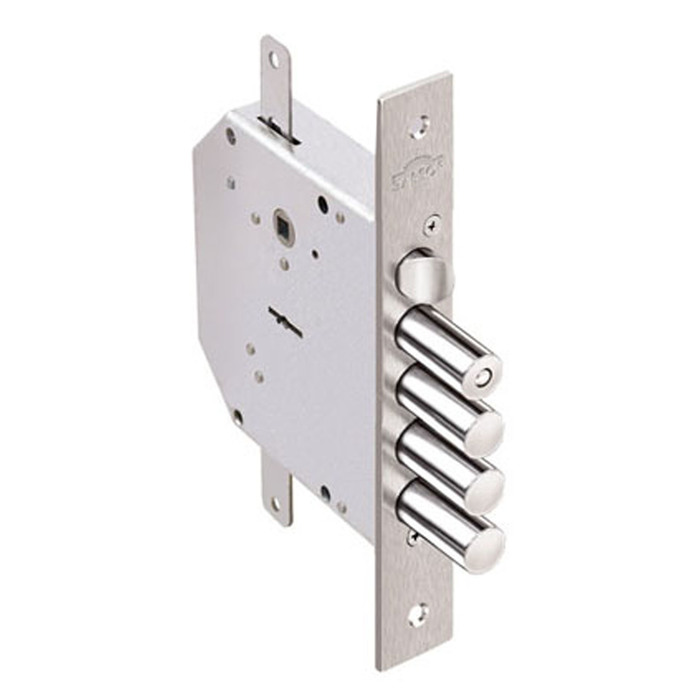 Замок врезной "Эльбор" Гранит 1.06.32.5.5, правый, б/о, м/о 42 мм, 5 ключей