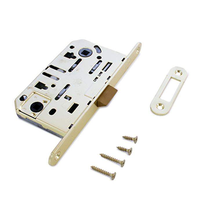 Защелка врезная "САЗАР" ЗВ-4007 50/96 SB, цвет матовая латунь