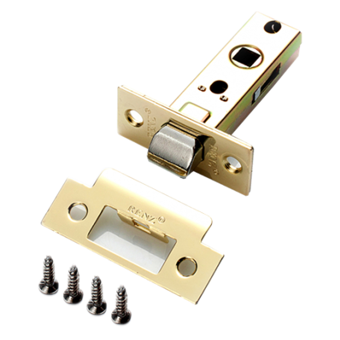 Защелка RENZ L 5-45 В, латунь блестящая