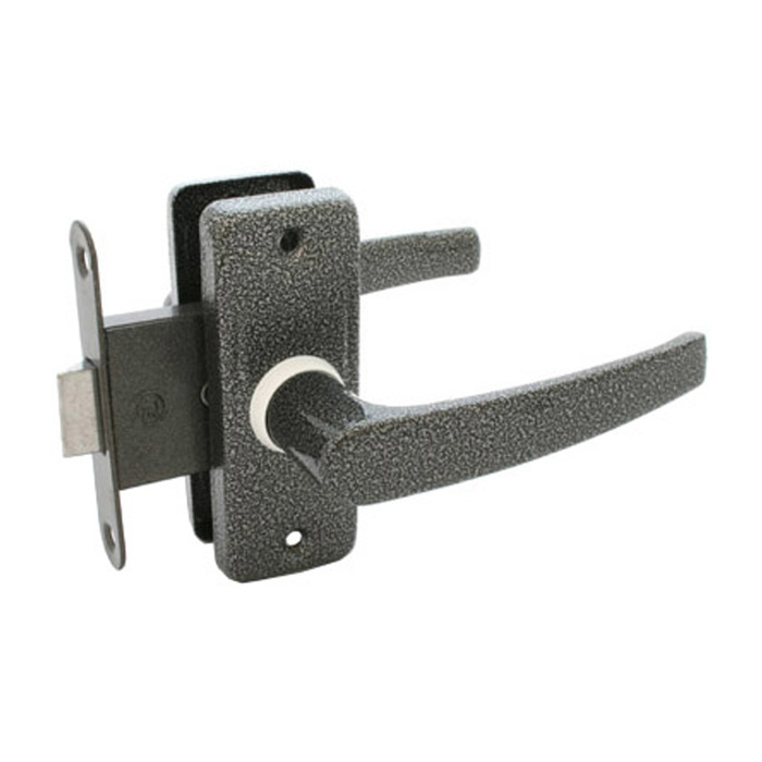 Защелка дверная "Могилев" 1-2, антик, цвет серебро