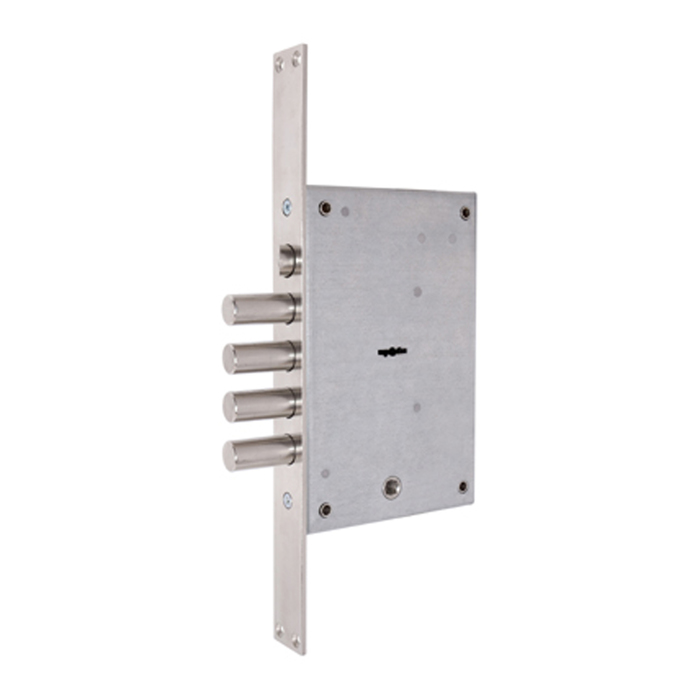 Замок врезной "Сенат" ЗВСЗ-15, с защелкой, б/о, 5 ключей