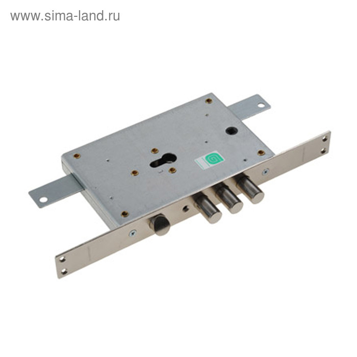 Замок врезной Гардиан 2212Т, с защелкой, б/мех, б/о, б/н, м/о, 85 мм, универсальный