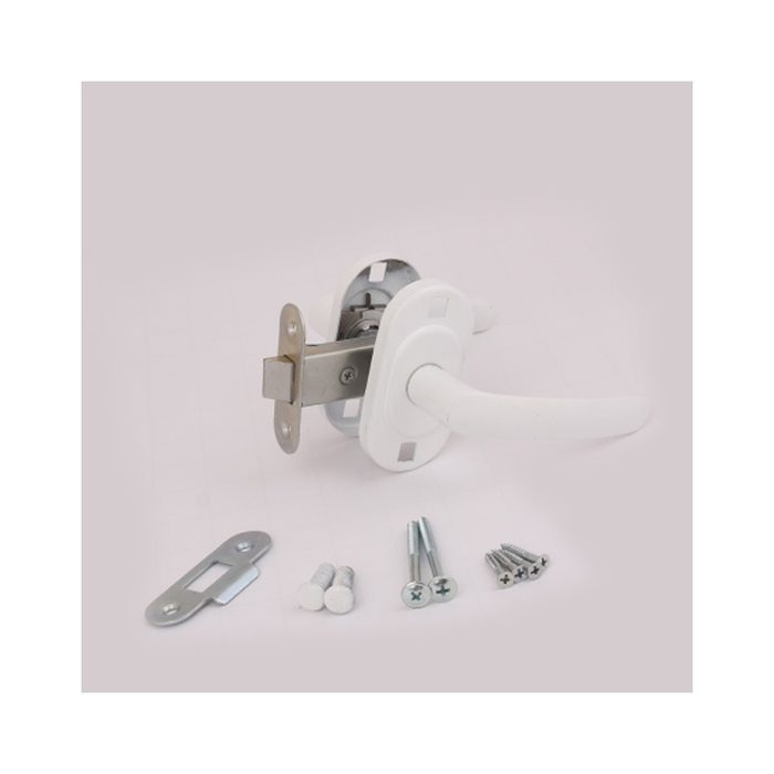 Защелка дверная Димитровград "Омега" 2.04, белая