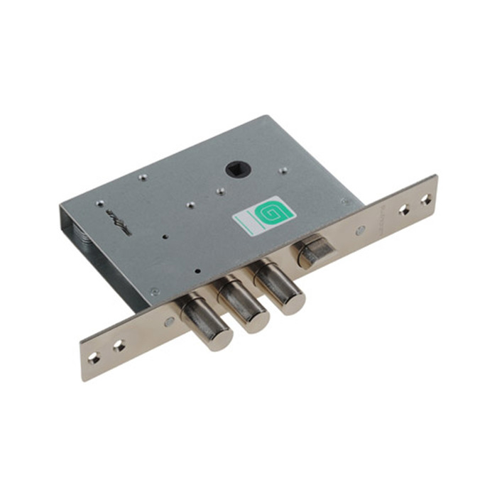 Замок врезной "Гардиан" 3011, длинный ключ (ЗК303Н-01), б/о б/накладки, м/о 77, 4 ключа