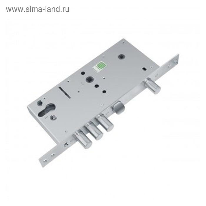 Замок врезной Гардиан 3215, с защелкой и задвижкой, под ц/м, б/о, б/н, м/о 85 мм