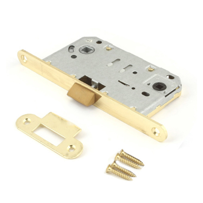 Защелка безшумная Apecs 5300-P-WC-G, пластиковая, м/о 96 мм, цвет золото