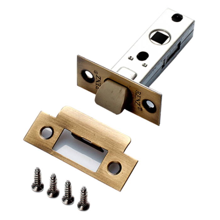 Защелка RENZ L 5-45 plastic АВ, цвет бронза