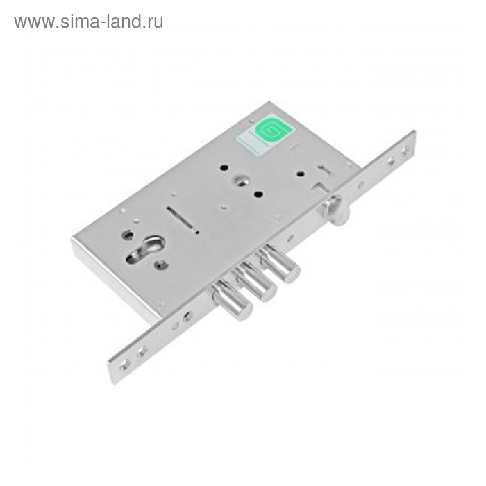 Замок врезной Гардиан 62.11, с защелкой, под ц/м, б/накладки, б/о, м/о 85 мм