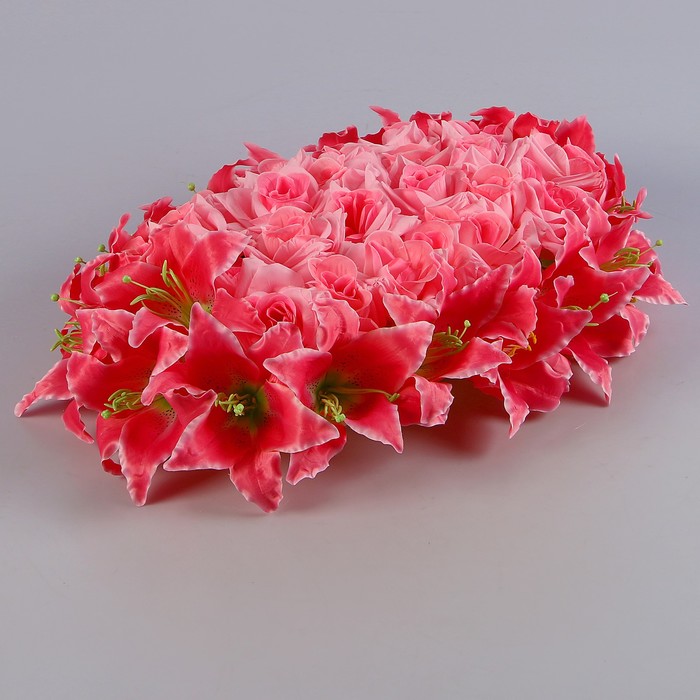 Букет на а/м малый, розовый