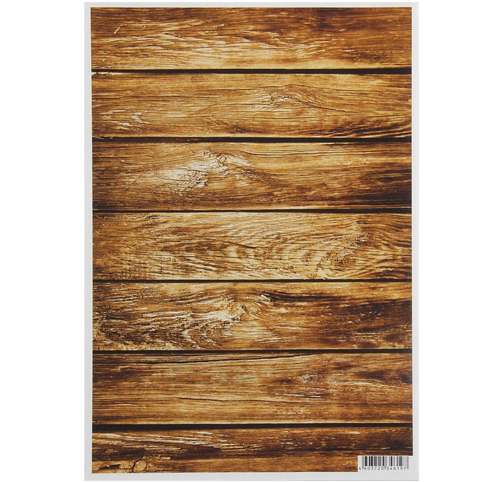 Декупажная карта "Досочки" 54 г/м2 формат А4