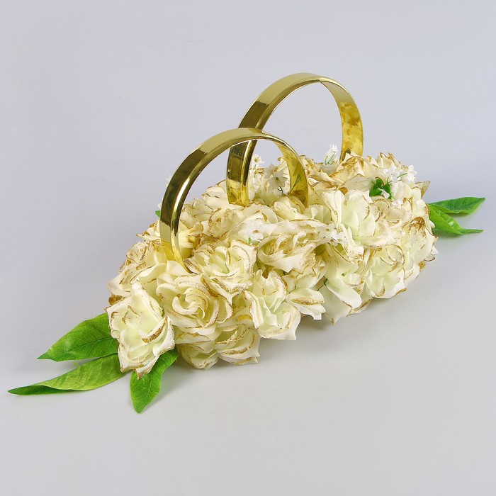 Кольца на а/м большие, бежевый