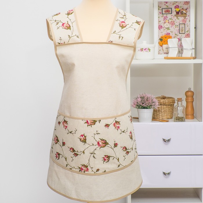 Фартук (с пелериной) "Розочка"