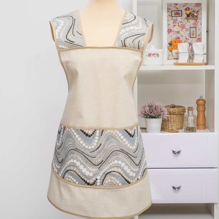 Фартук (с пелериной) "Волна"