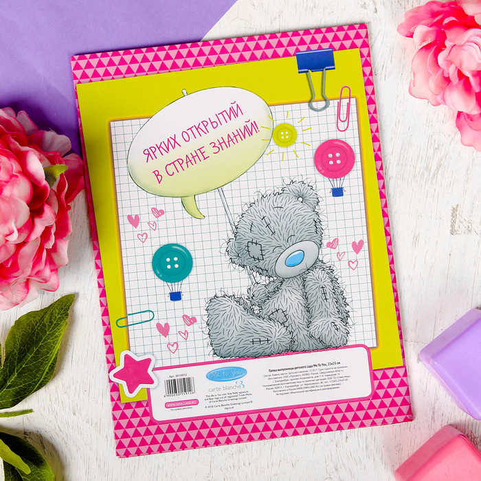 Папка "Выпускница детского сада" с 2-мя файлами, Me To You