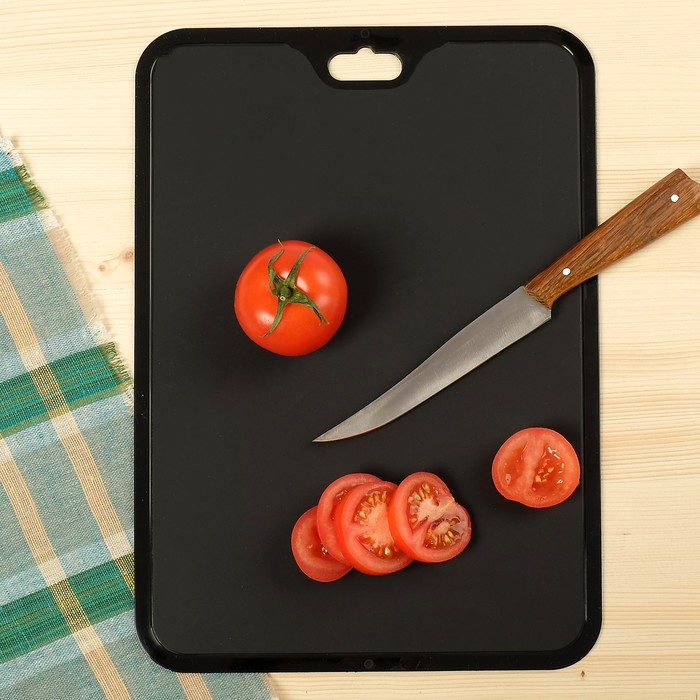 Доска разделочная Flexi XL, цвет черный