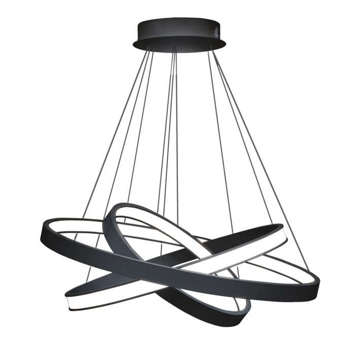 Люстра подвесная Spazio 92Вт LED 4000К 70x70x80см