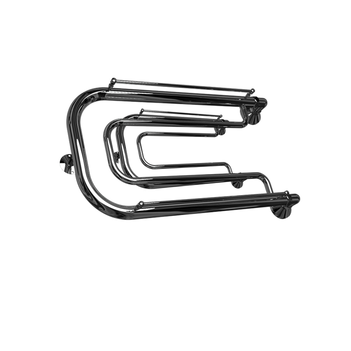 Полотенцесушитель INDIGO "А1", с полочкой, диаметр подключения 1", 320х400 мм