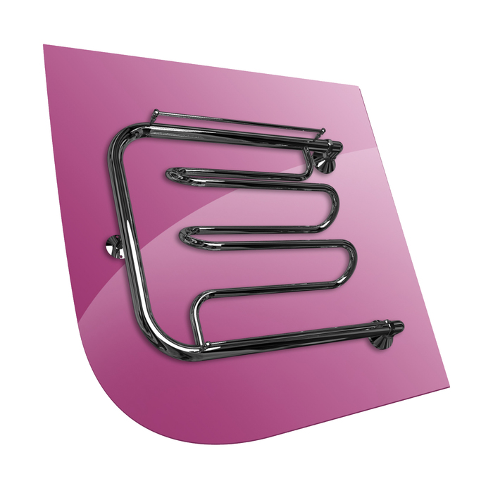 Полотенцесушитель INDIGO "Dw3", с полочкой, диаметр подключения 1", 500х600 мм