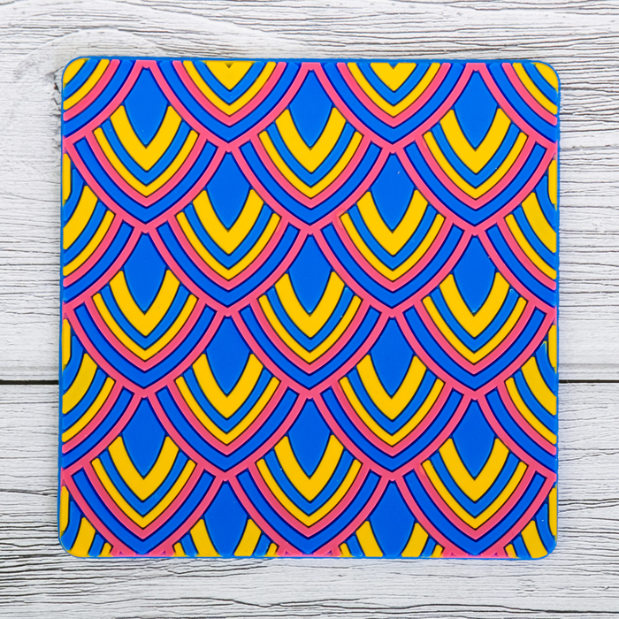 Подставка под горячее "Узоры" 10 х 10 см