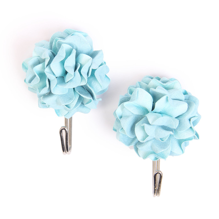 Набор крючков на липучке "Гербарий" 2 шт, цвет МИКС