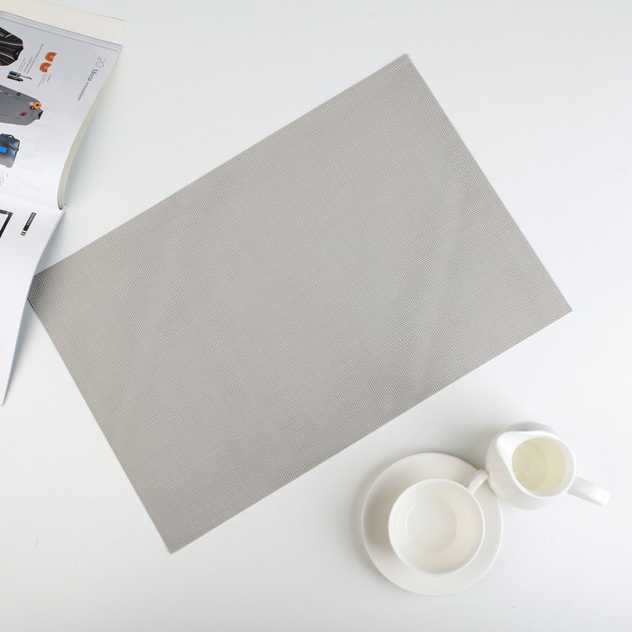 Салфетка кухонная "Киото" 45х30 см, цвет серый