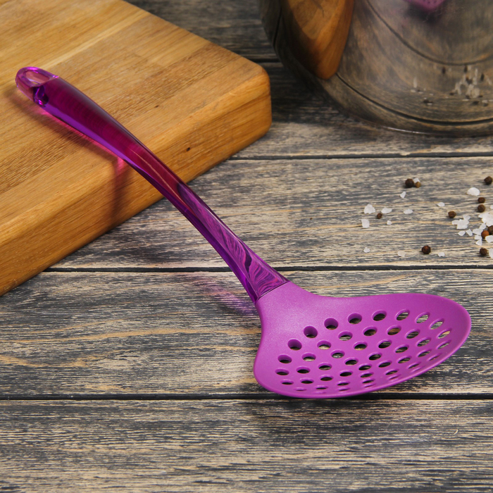 Шумовка "Модерн" цвет фиолетовый 33,5х10з4,5 см