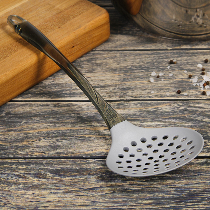 Шумовка "Модерн" цвет серый 33,5х10х4,5 см