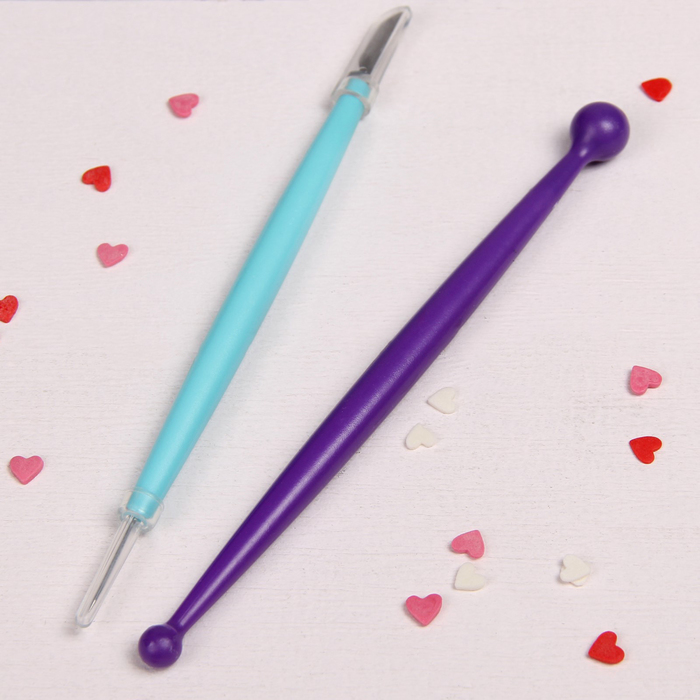 Набор для моделирования кондитерских украшений, 2 шт: 16/18 см