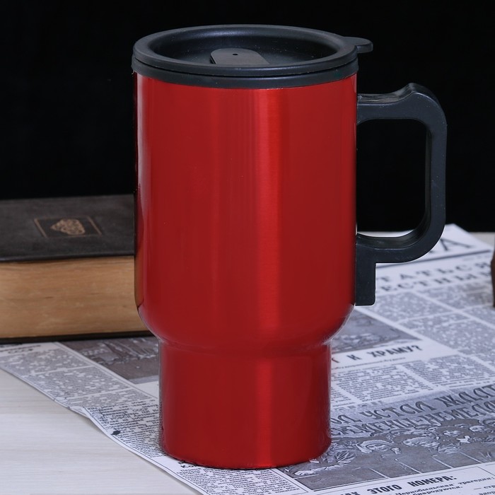 Термокружка в прикуриватель "Самый смелый защитник", 450 мл