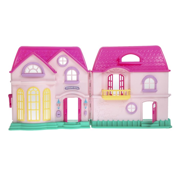 Загородная вилла для кукол с мебелью, световые и звуковые эффекты