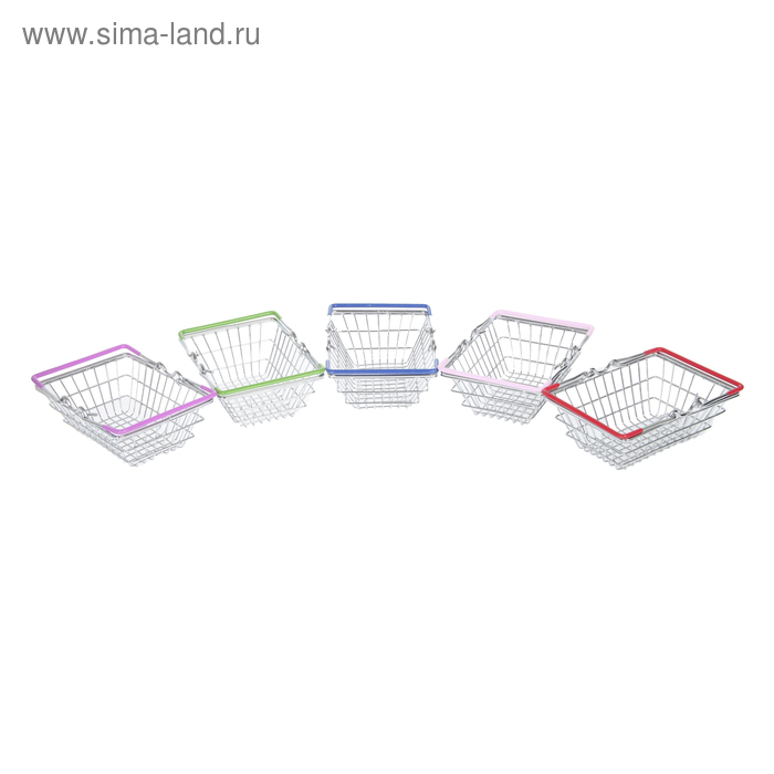 

Корзинка для покупок "Мини-магазин", МИКС